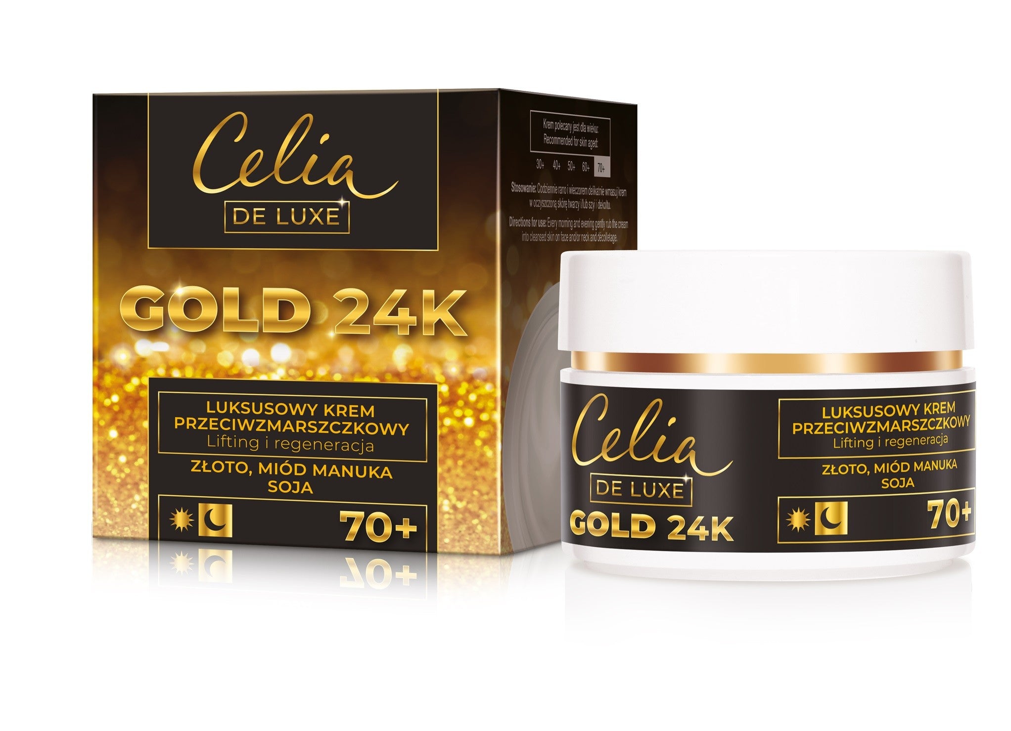 CELIA GOLD 70+ Lifting and regeneration cream | Vaistine1.lt