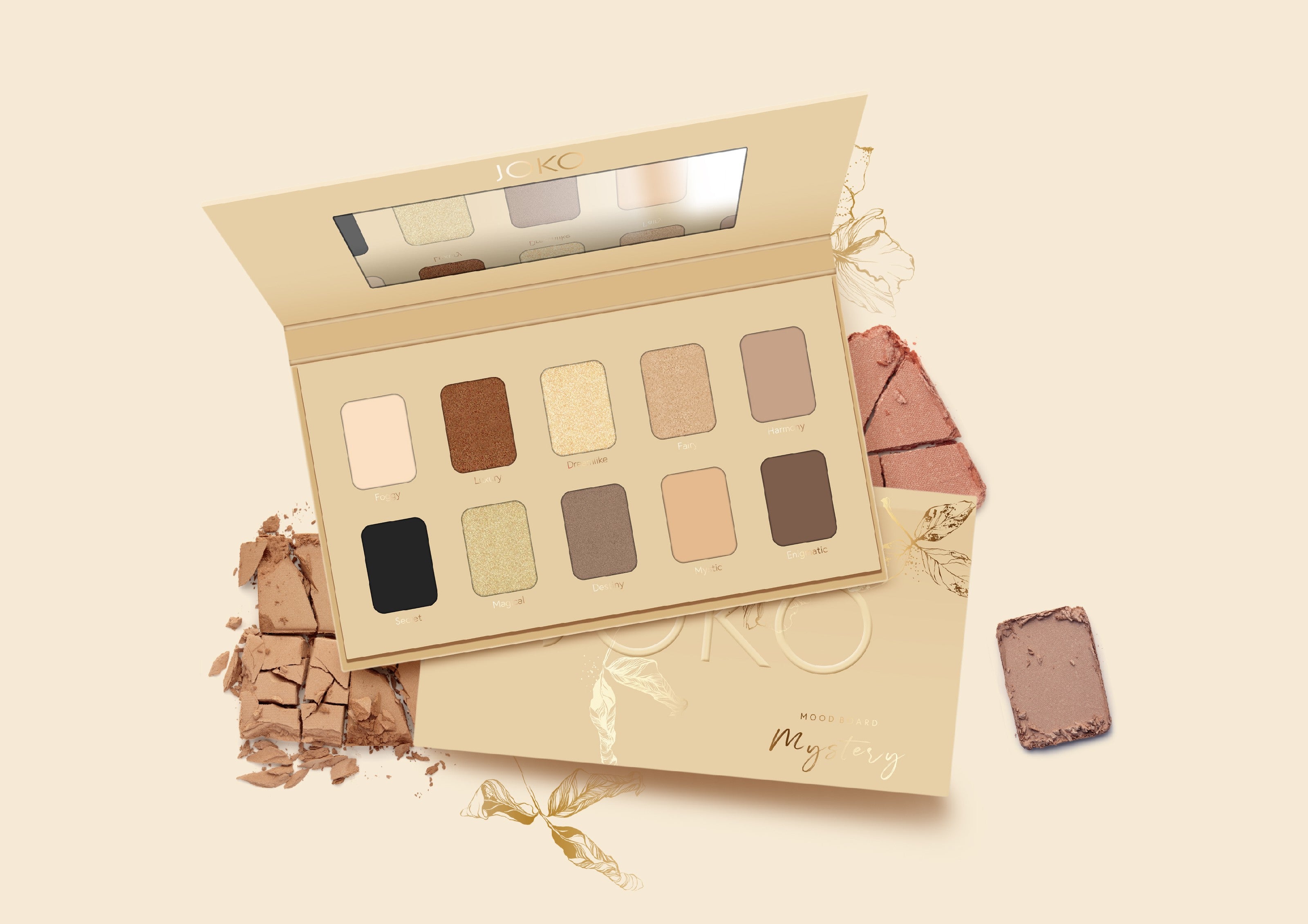 JOKO Eyeshadow Palette Mystery | Vaistine1.lt