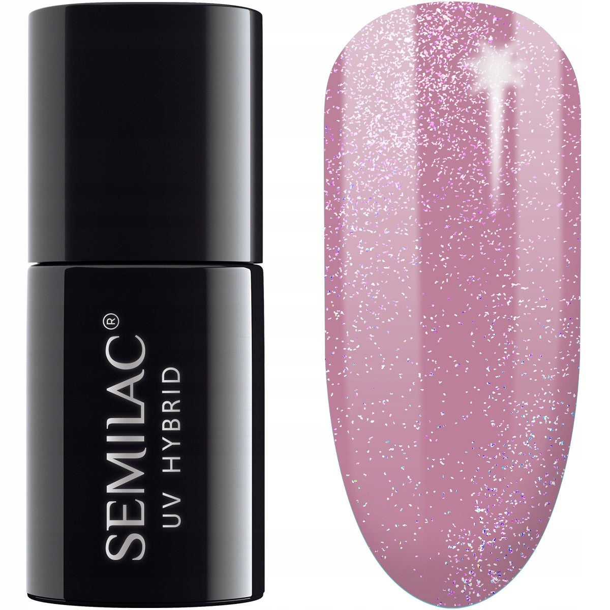 SEMILAC LAKIER 319 SHIMMER DUST PINK 7ML | Vaistine1.lt