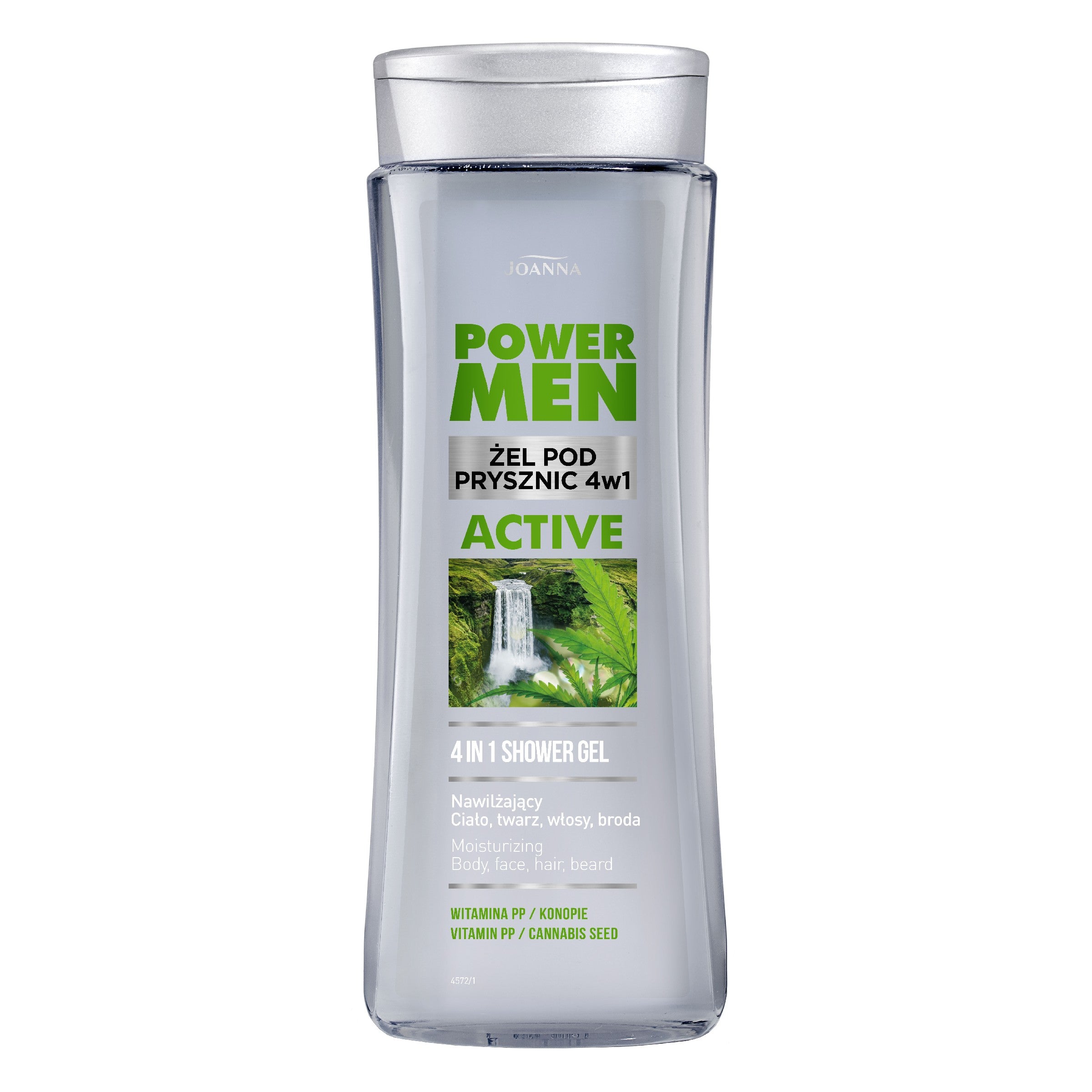 JOANNA POWER MEN gel p/pr.4w1 300ml | Vaistine1.lt