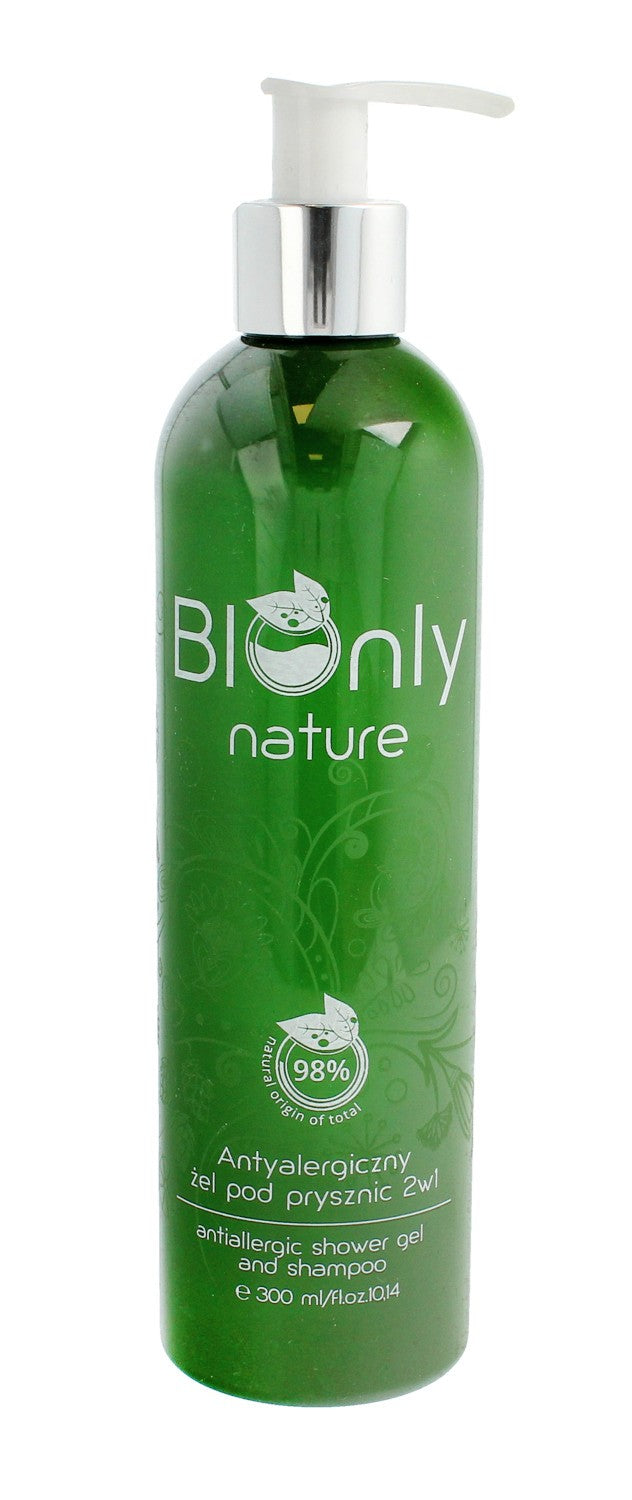 BIOnly Nature Gel/shampoo p/pr 2in1 Antiallergic 300ml& | Vaistine1.lt