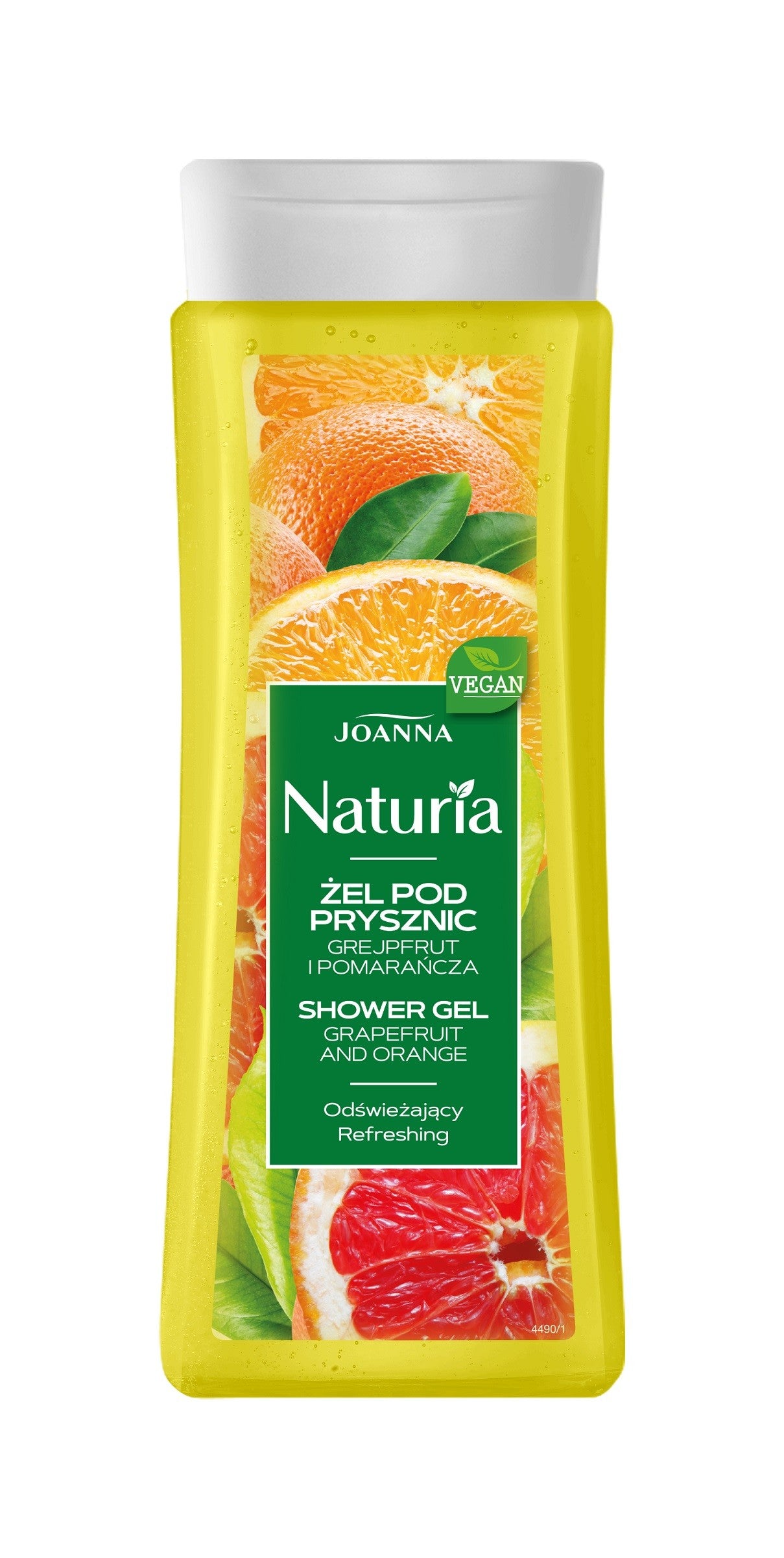 Joanna Naturia Shower Gel Grapefruit and Orange 300ml | Vaistine1.lt