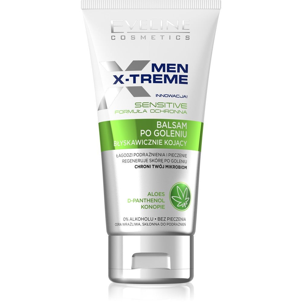 Eveline Men X-Treme Sensitive Aftershave Balm instantly soothing 150ml | Vaistine1.lt