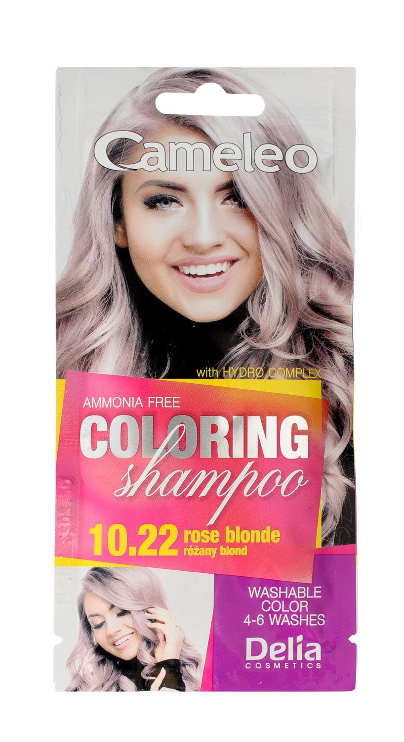 Delia Cosmetics Cameleo Color Shampoo No. 10.22 Rose Blonde 1pc | Vaistine1.lt