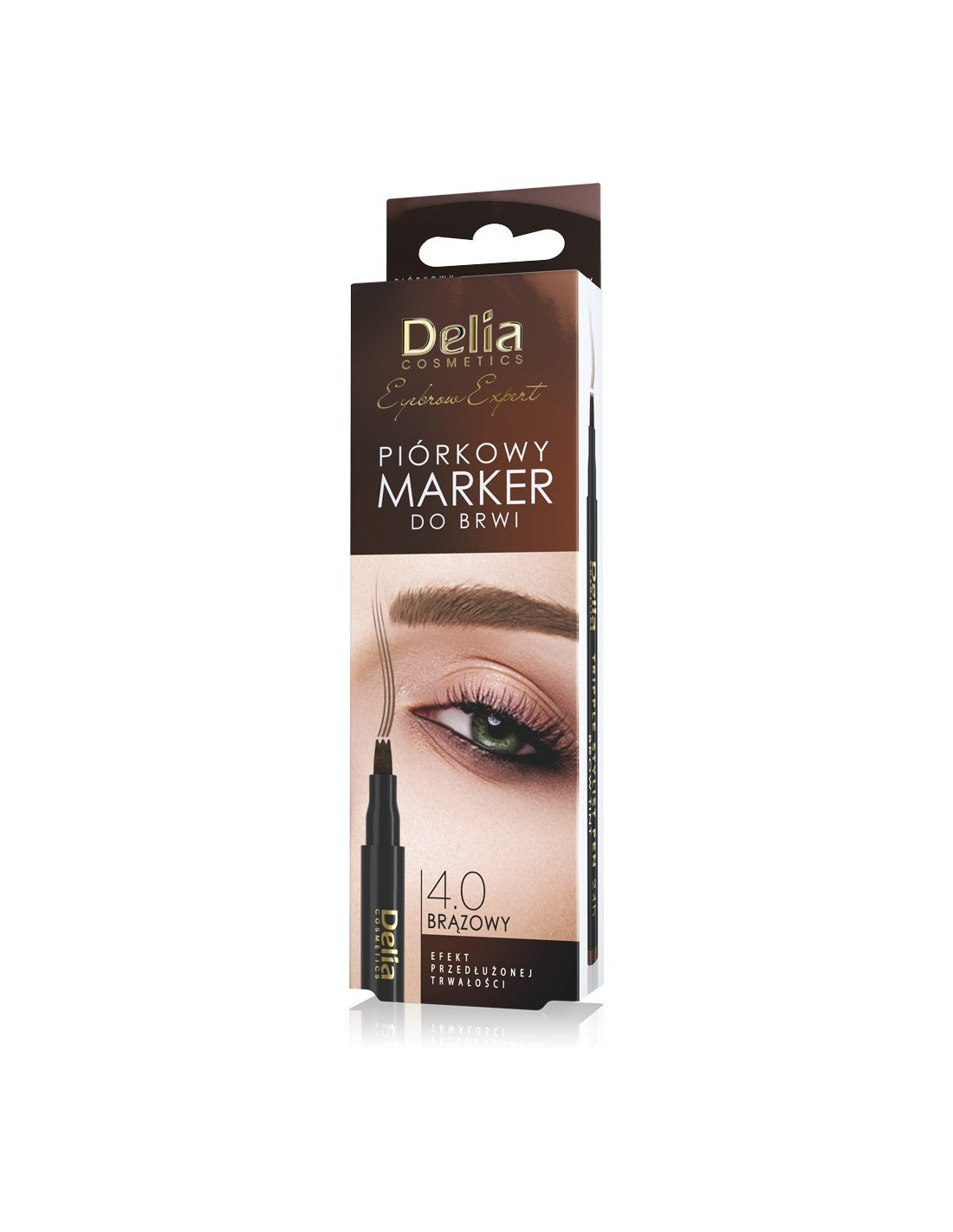 DELIA PIORKOWY BROW MARKER BROWN | Vaistine1.lt