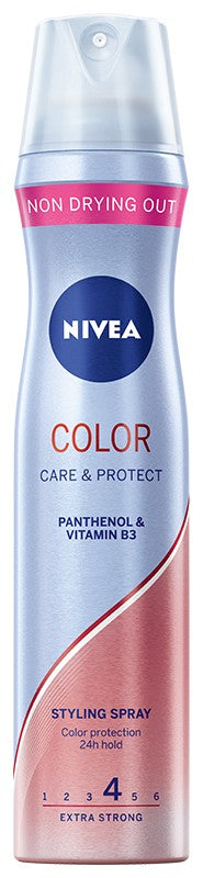 Nivea Hair Care Styling Spray Color Care & Protect 250ml | Vaistine1.lt | WestPharmacy.eu