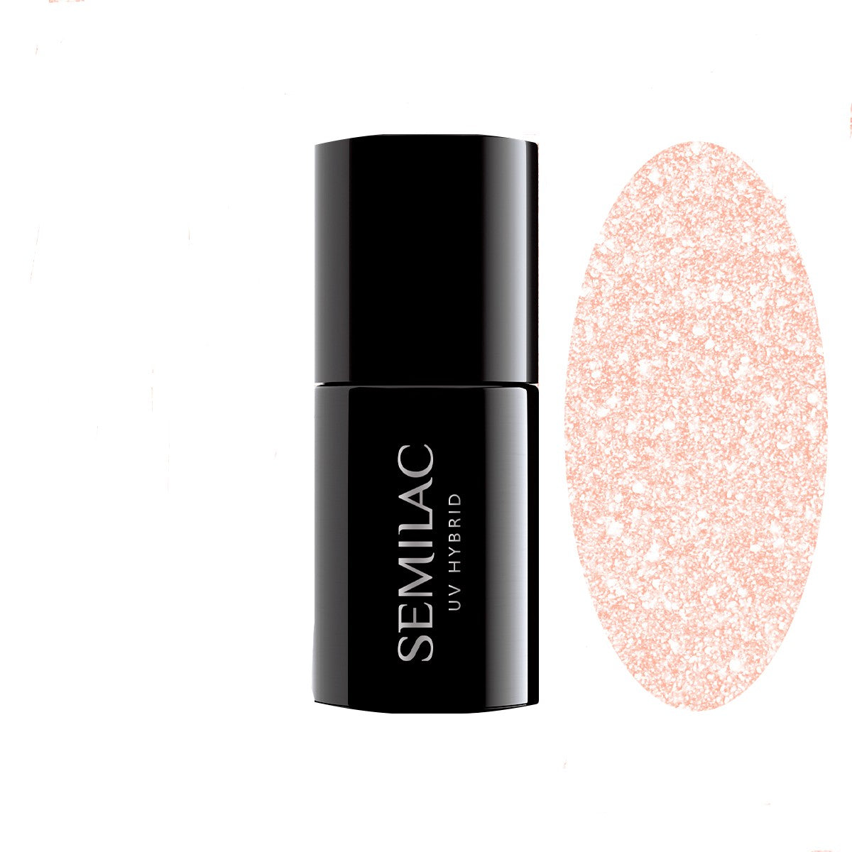 SEMILAC Hybrid Nail Polish 578 Glow Together- 7ml | Vaistine1.lt