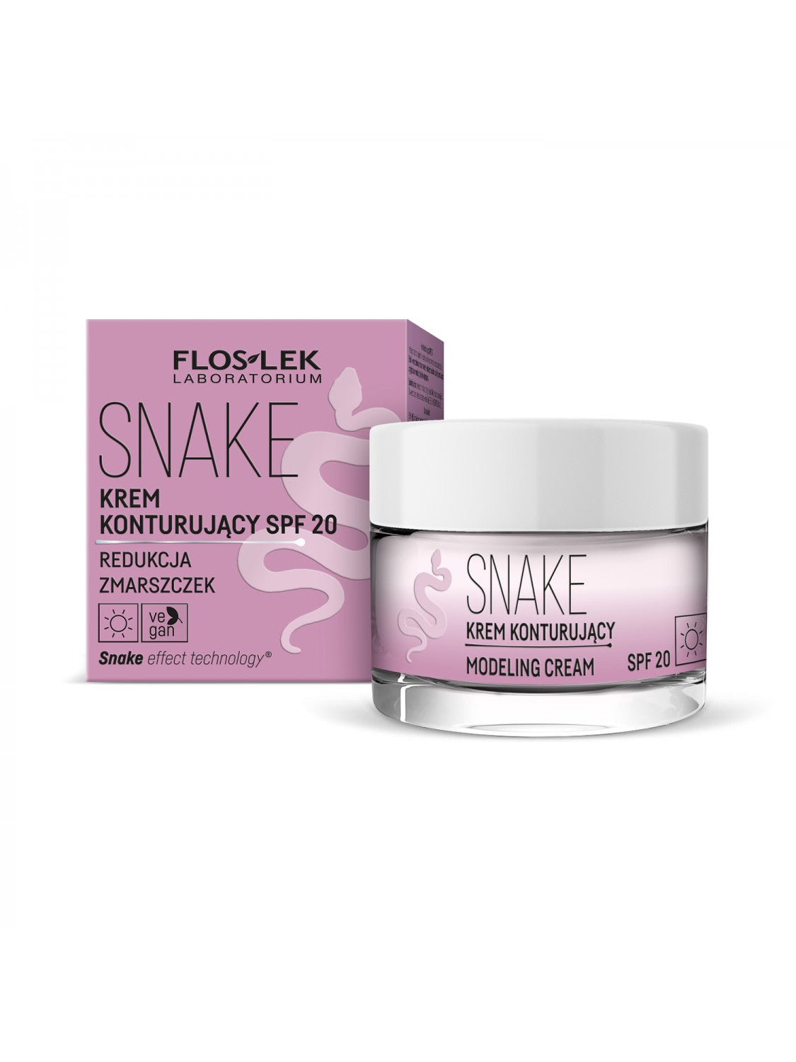 Floslek Snake Contouring Cream for Day SPF20 50ml | Vaistine1.lt