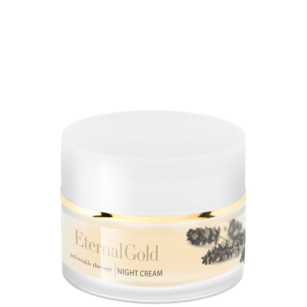 ORGANIQUE Eternal Gold Night Anti-Wrinkle Cream 50ml | Vaistine1.lt