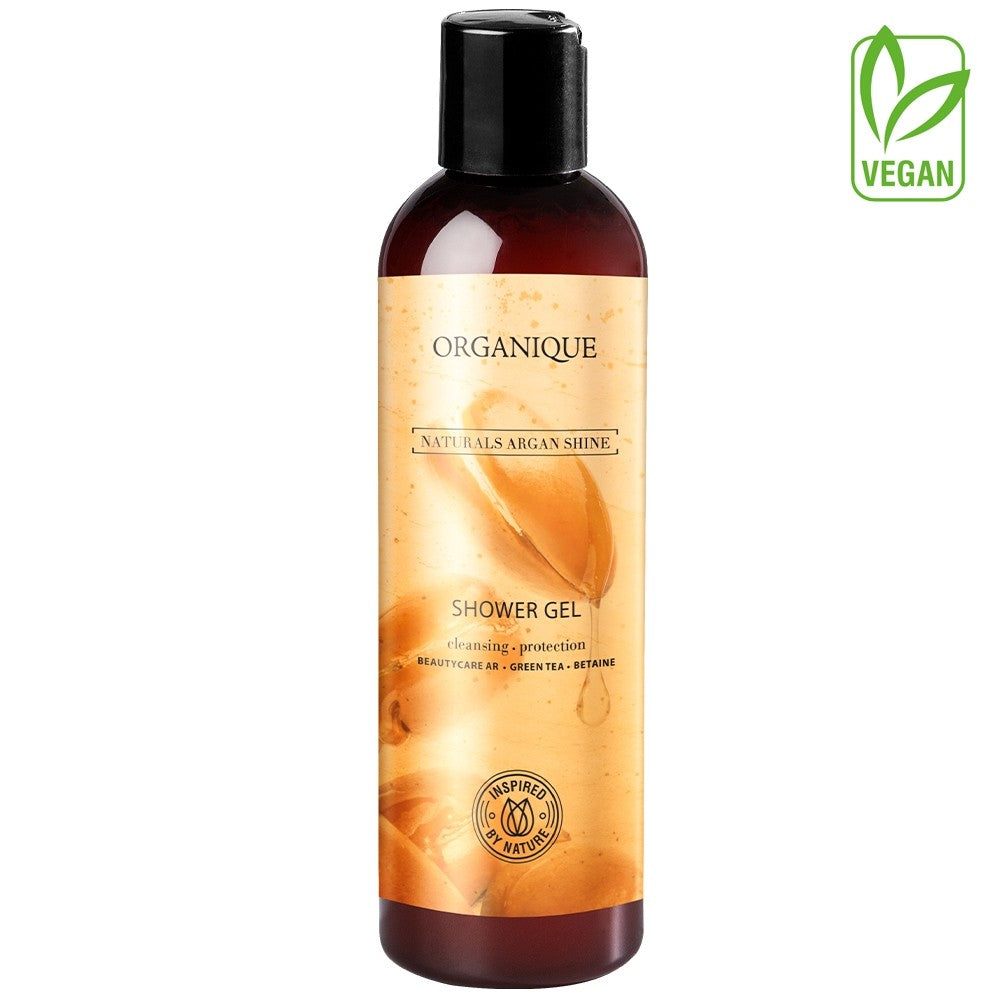 ORGANIQUE Naturals Argan Shine Shower Gel 250ml | Vaistine1.lt