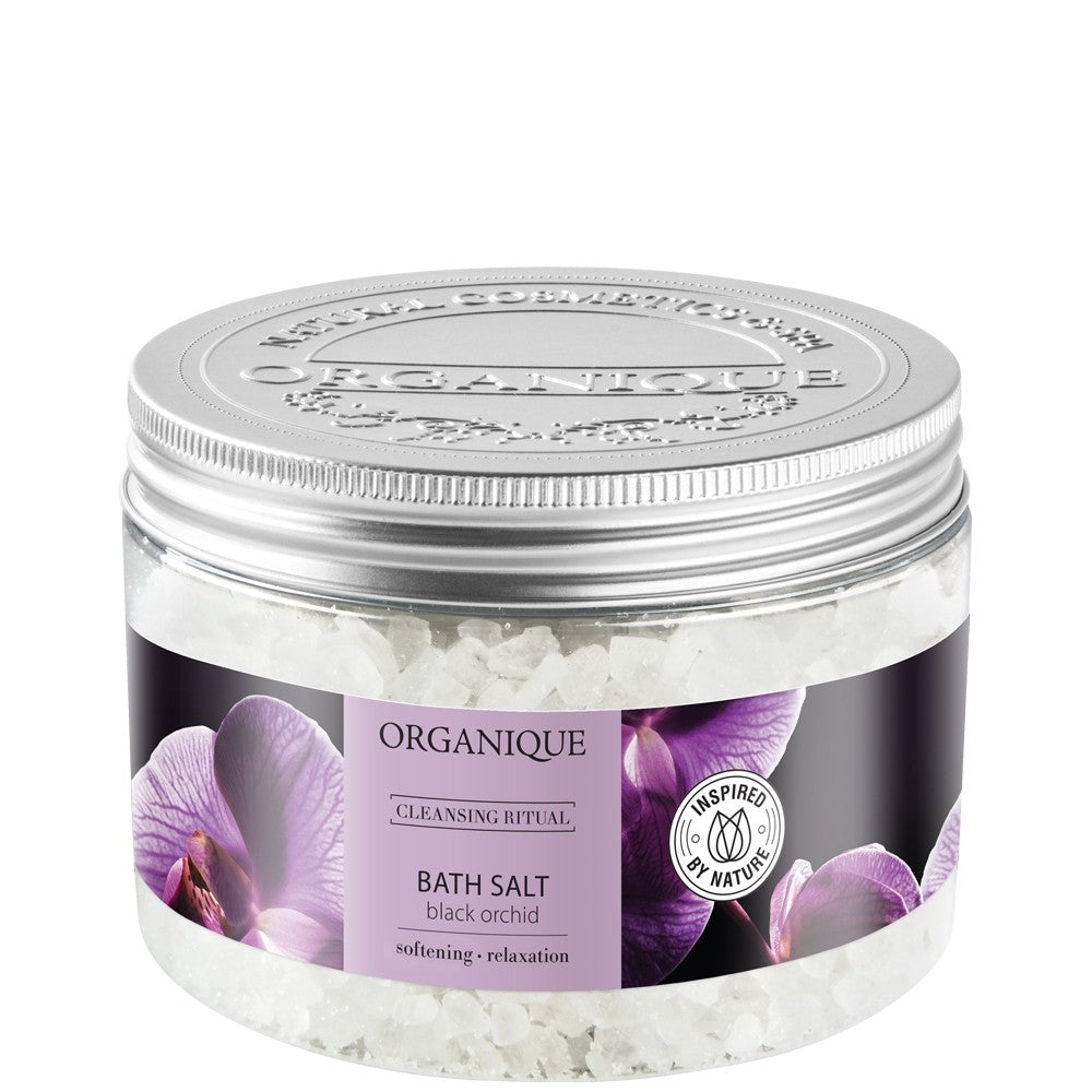 ORGANIQUE Black Orchid Bath Salt 600g | Vaistine1.lt