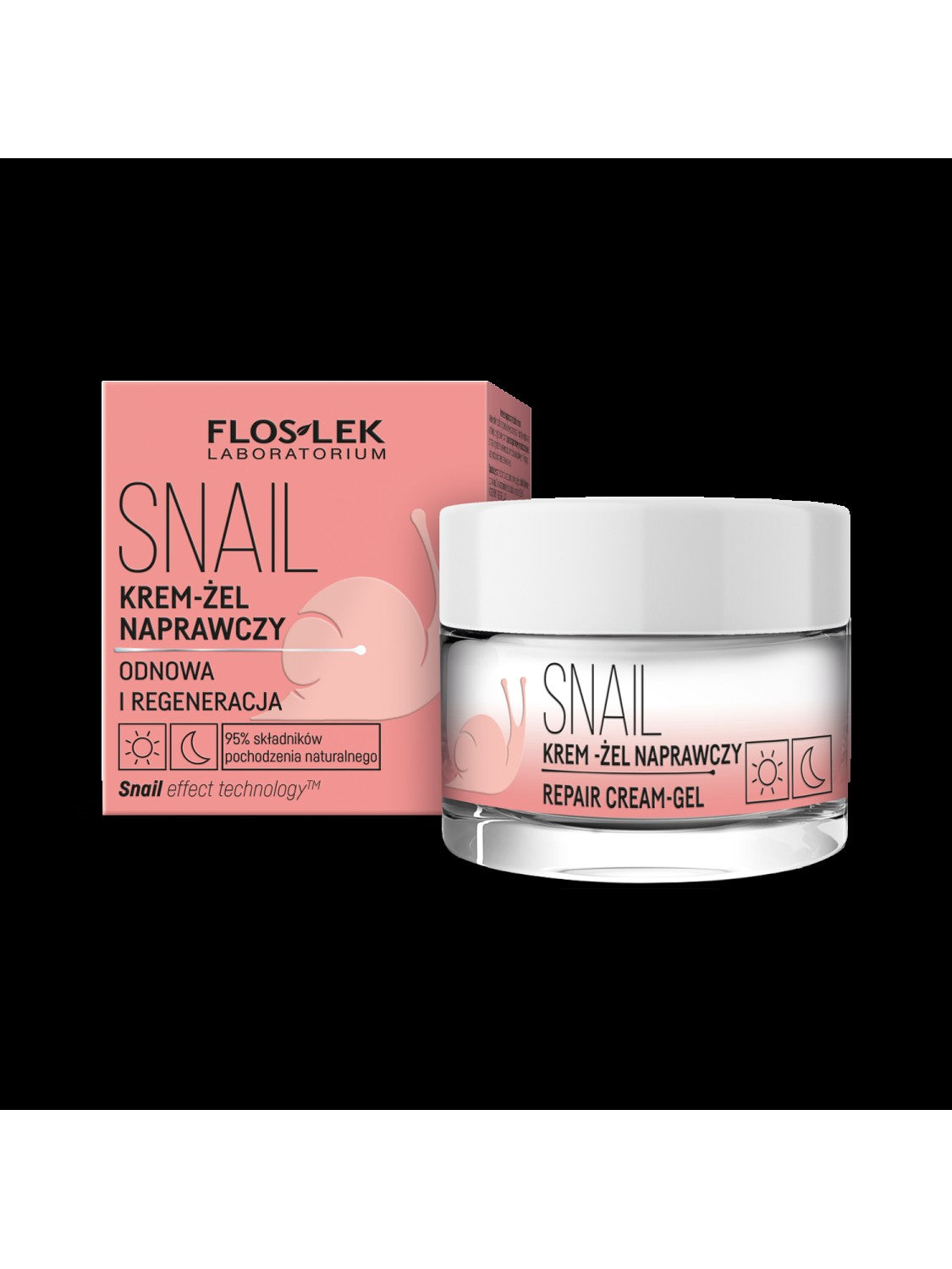 Floslek Snail Regenerating Cream for Day and Night 50ml | Vaistine1.lt