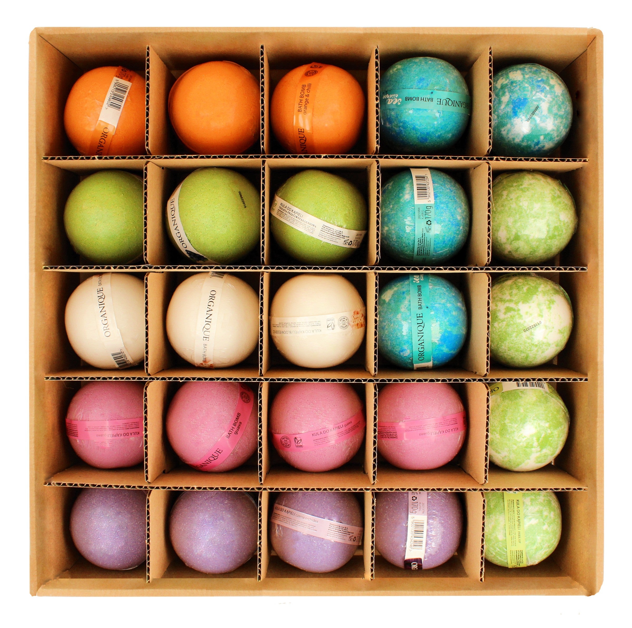 ORGANIQUE SET OF 25 BALLS | Vaistine1.lt