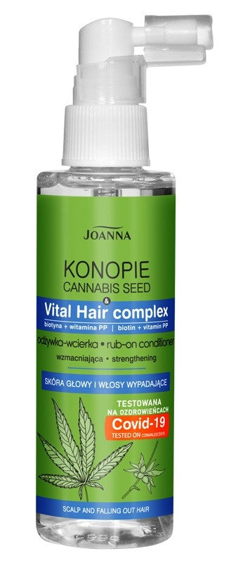 Joanna Konopie Strengthening Hair Lotion for Hair Loss 100ml | Vaistine1.lt