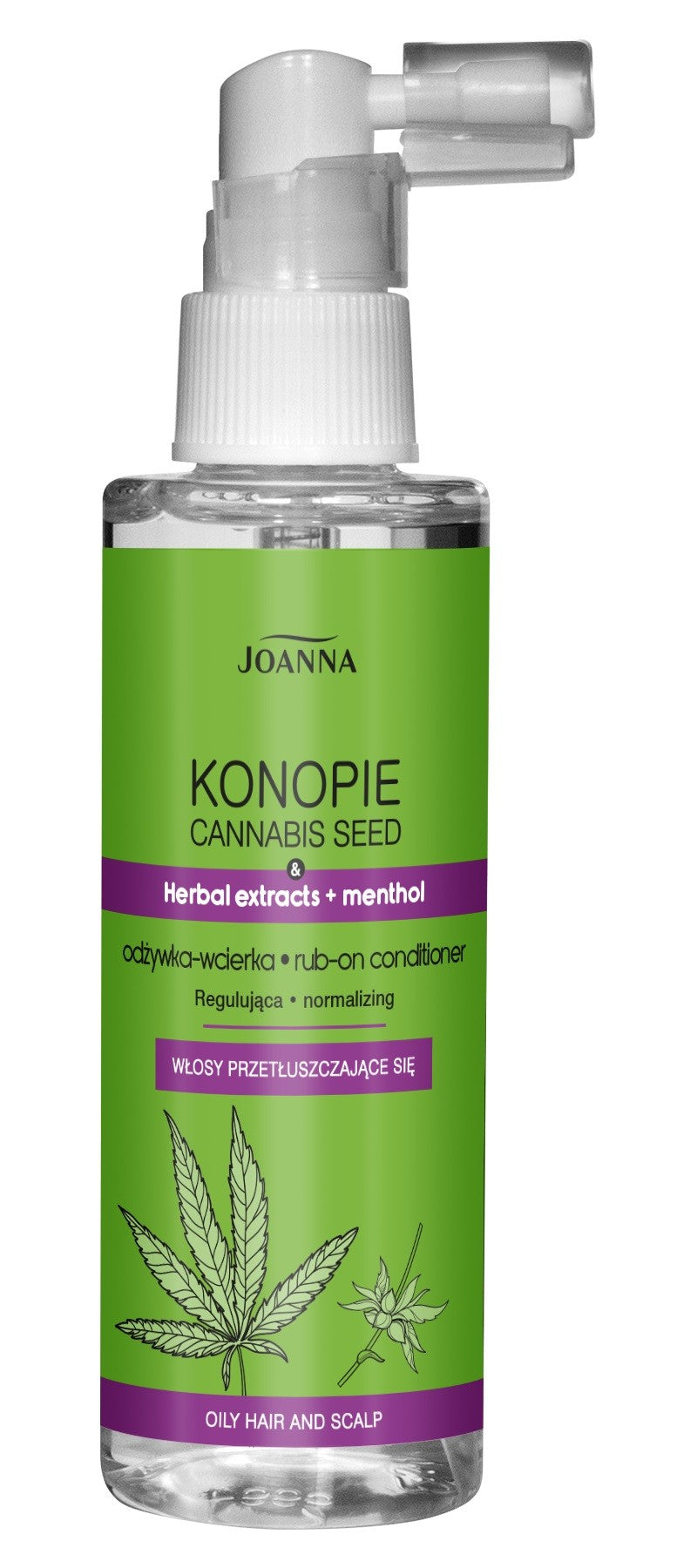 Joanna Konopie Conditioner - regulating lotion for oily hair 100ml | Vaistine1.lt