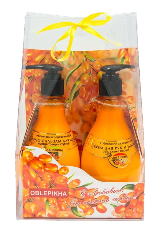 ENERGY OF VITAMINS Oblepikha Gift set (hand cream + foot cream) | Vaistine1.lt | WestPharmacy.eu