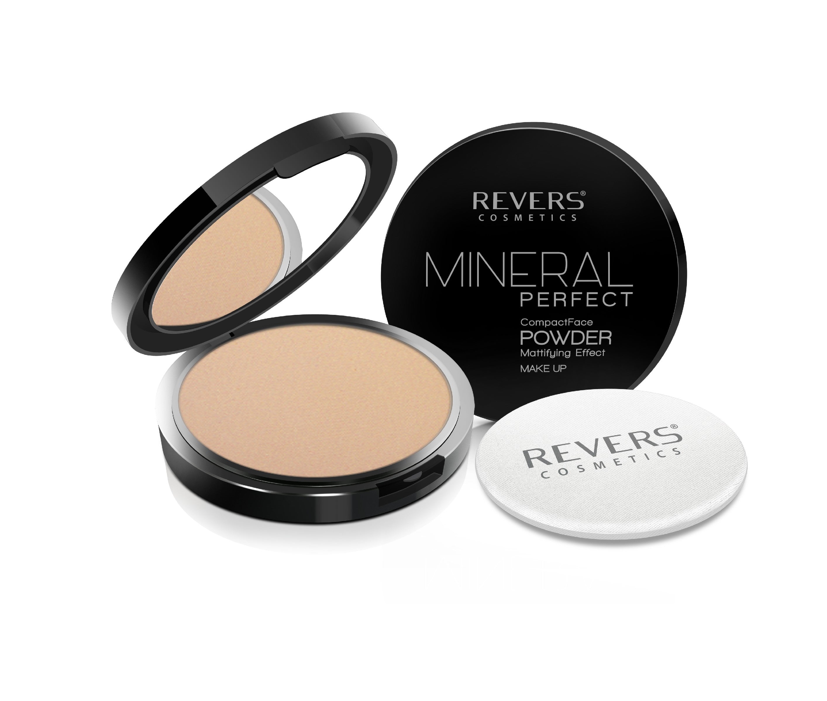 REVERS Mineral Perfect Pressed Powder 03 - 9 g | Vaistine1.lt