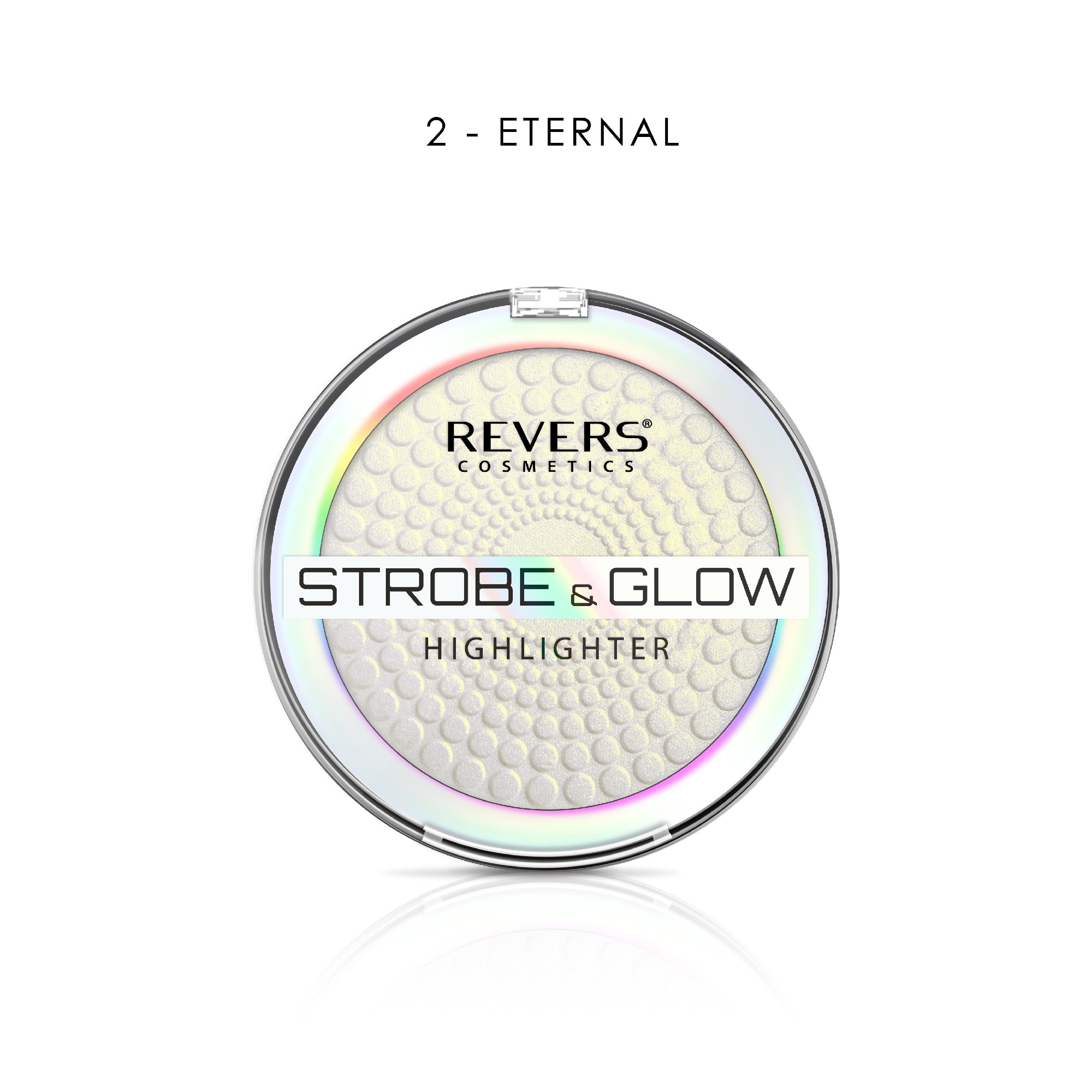 REVERS Illuminating Powder STROBE & GLOW HIGHLIGHTER 02 Eternal 8 g | Vaistine1.lt