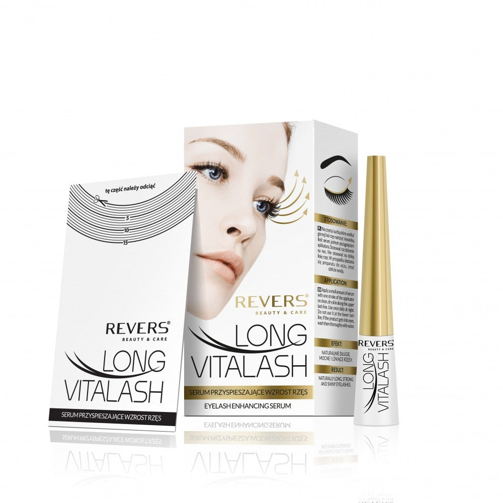 REVERS Serum accelerating eyelash growth Long Vitalash 5ml | Vaistine1.lt