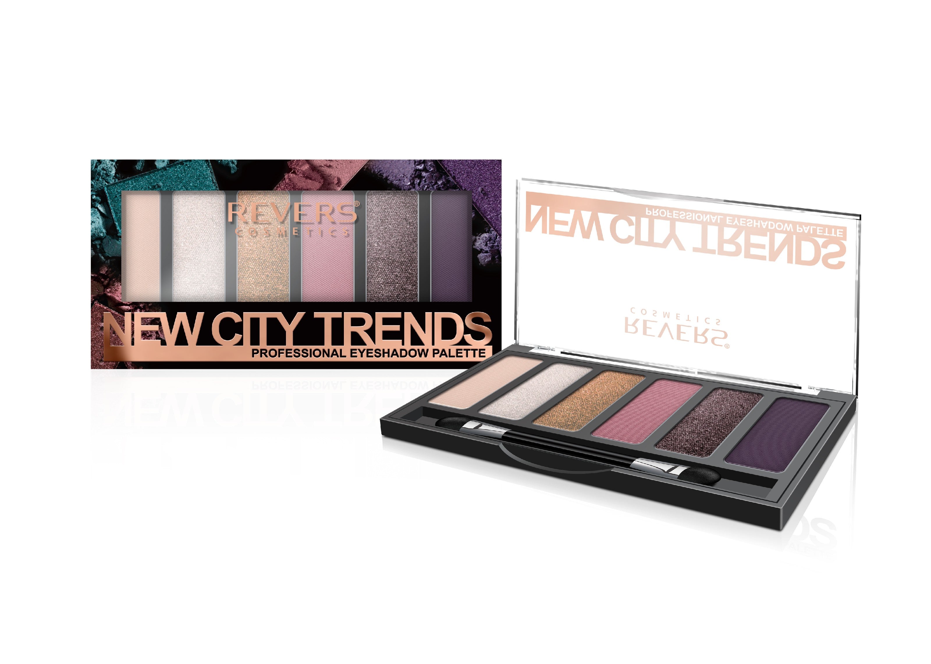 REVERS New City Trends Eyeshadow no. 07 1op.-9g | Vaistine1.lt