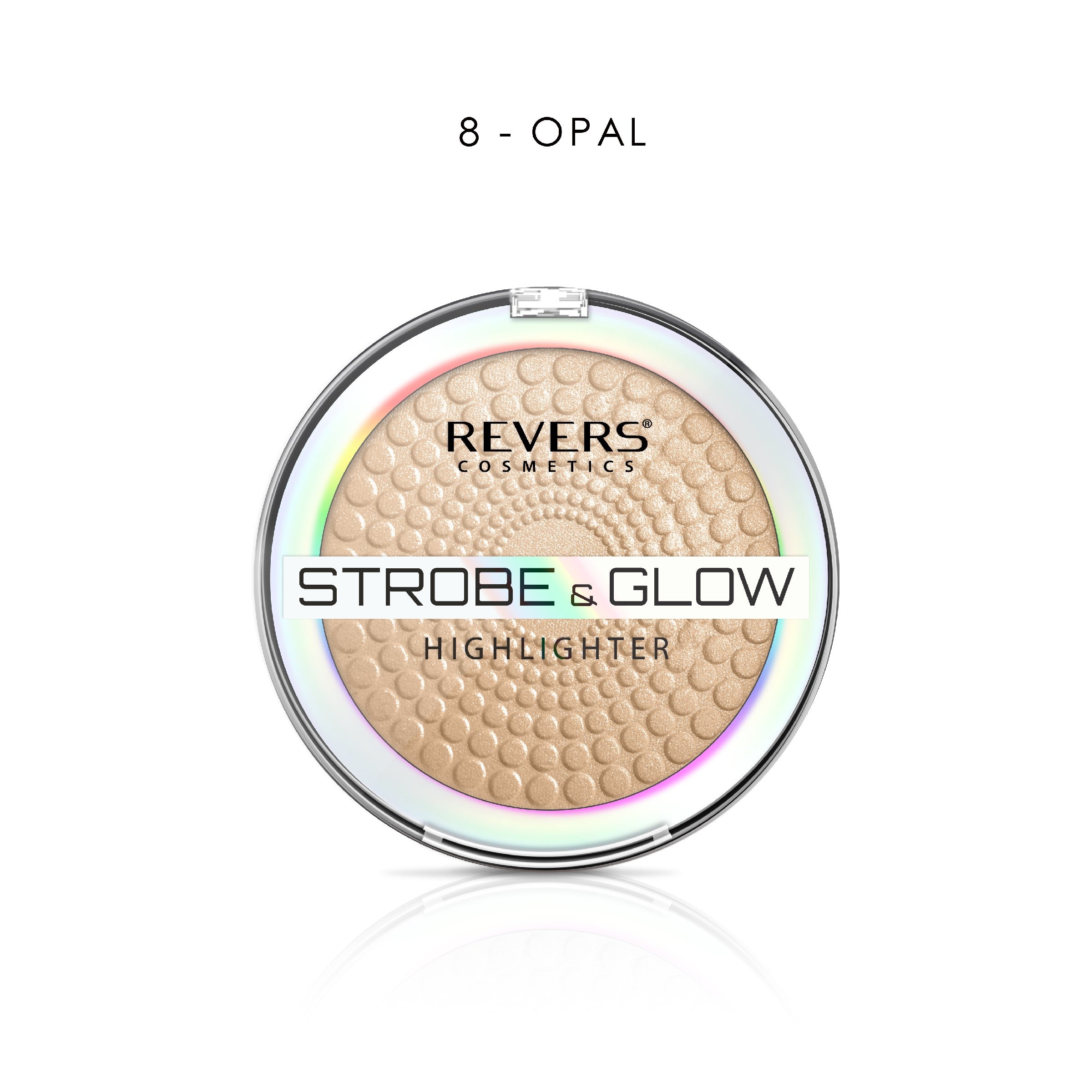 REVERS Strobing & Glow Highlighter Powder 08 Opal 8 g | Vaistine1.lt