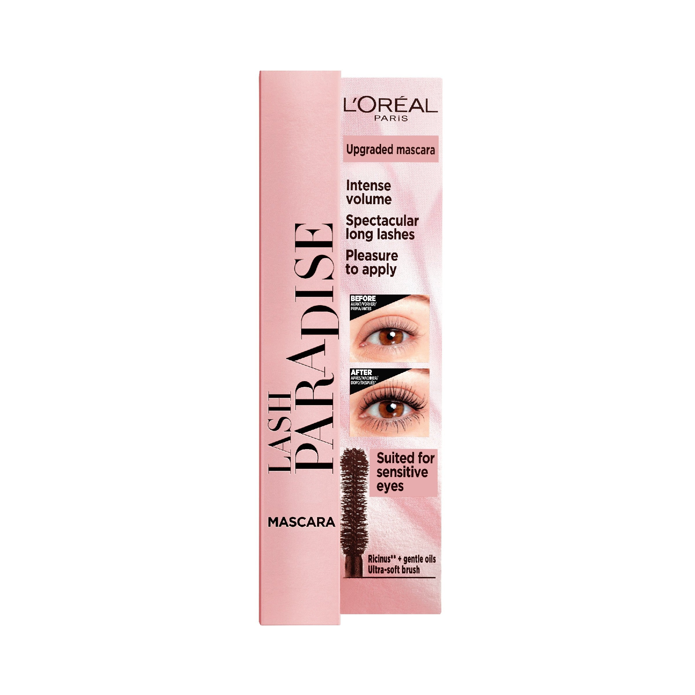 Loreal Mascara Lash Paradise volumizing-lengthening - extra black 6.4ml | Vaistine1.lt | WestPharmacy.eu
