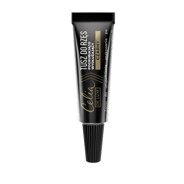 Celia De Luxe Thickening and Lengthening Black Mascara in a Tube - 5g Refill | Vaistine1.lt | WestPharmacy.eu