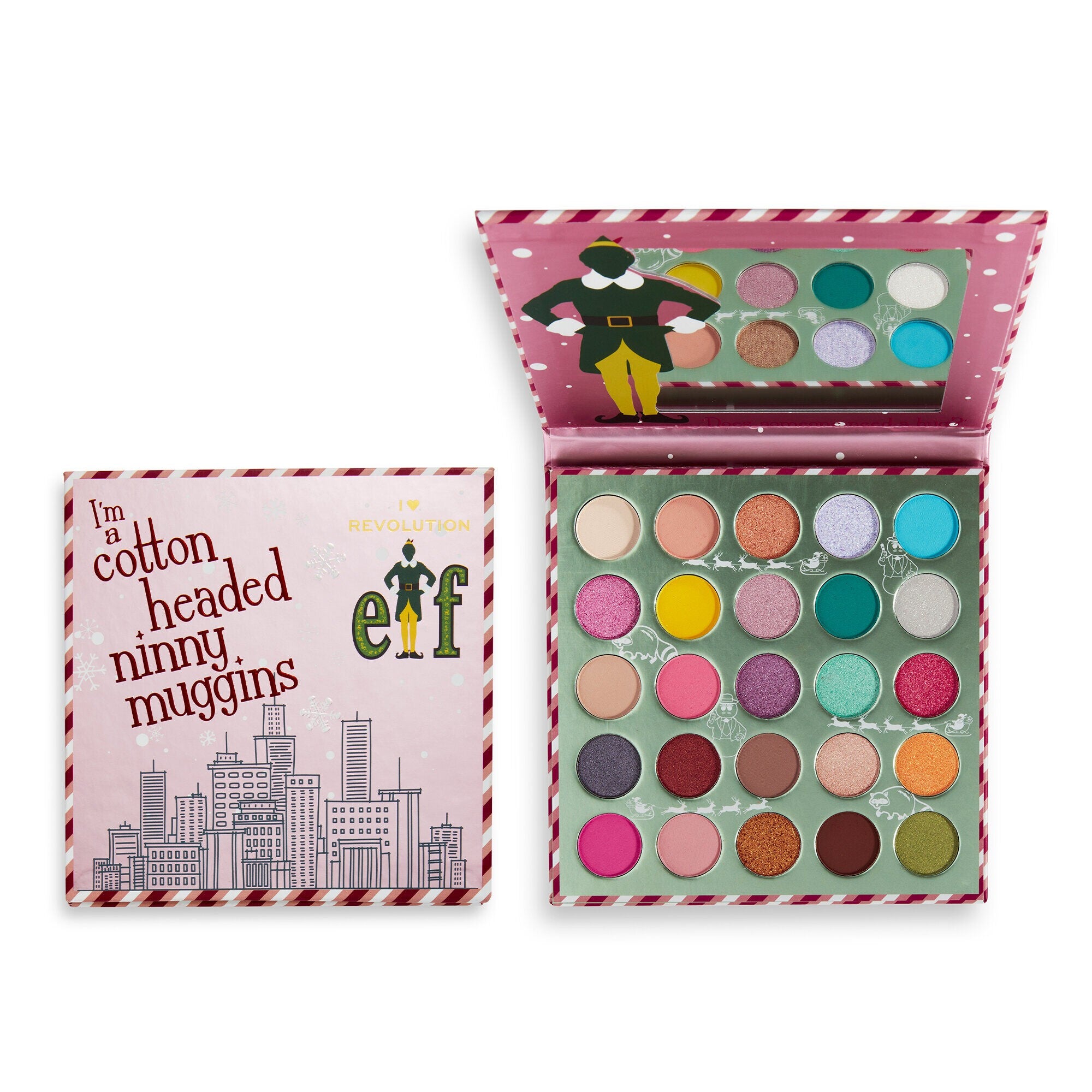 I Heart Revolution Elf™ Palette 25 eyeshadow shades Palette Ninny Muggins 1 pc. | Vaistine1.lt