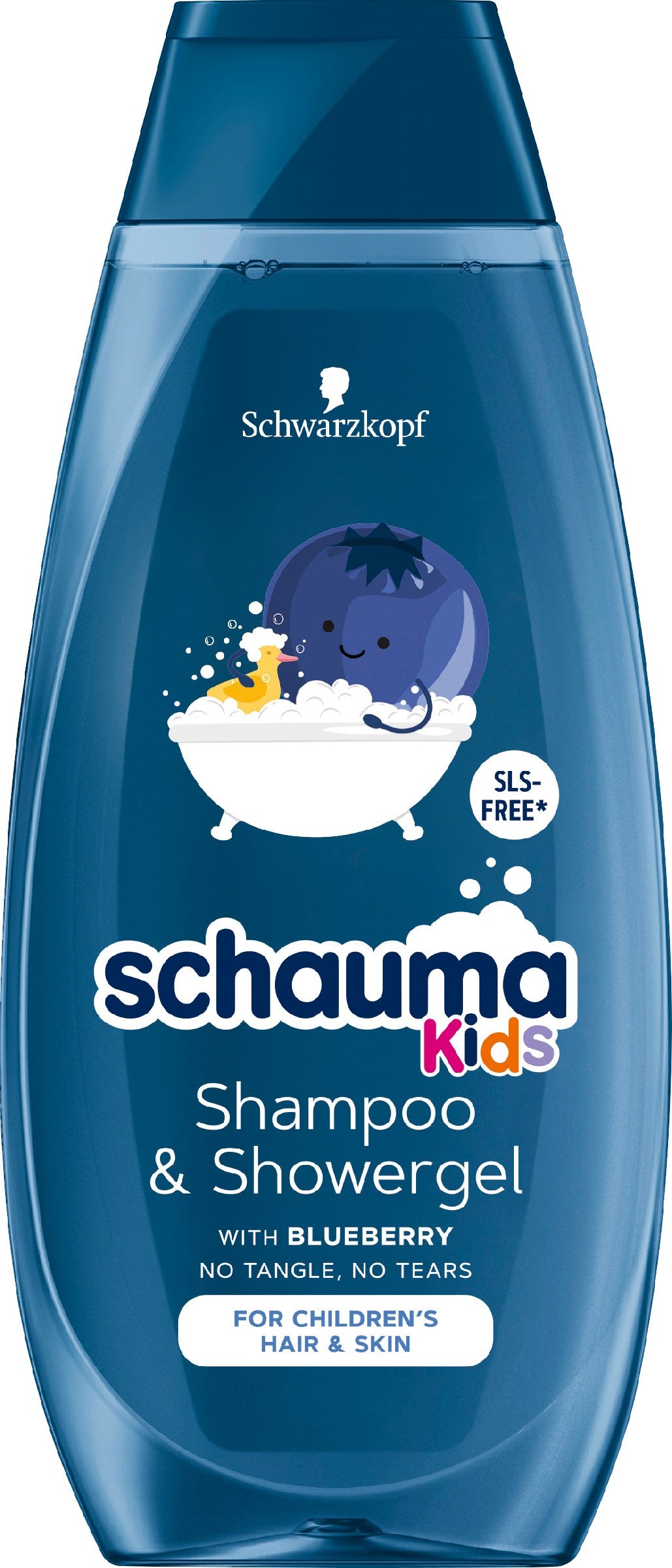 Schwarzkopf Schauma Kids 2-in-1 Shampoo and Shower Gel for Boys - Blueberry 400ml | Vaistine1.lt