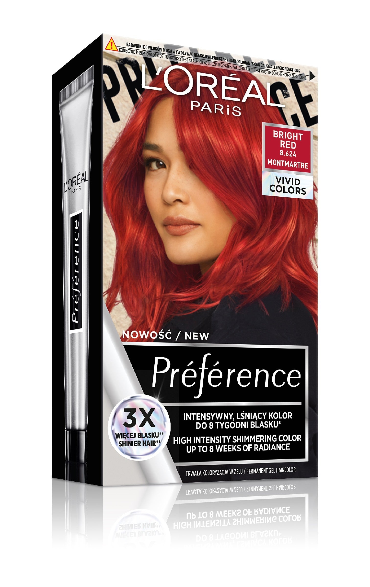 LORAL PREFERENCE VIVIDS 8.624 Bright Red& | Vaistine1.lt | WestPharmacy.eu
