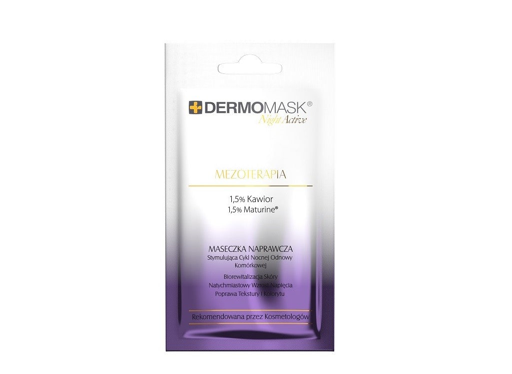 L'BIOTICA Dermomask Night Active Repair veido kaukė - | Vaistine1.lt