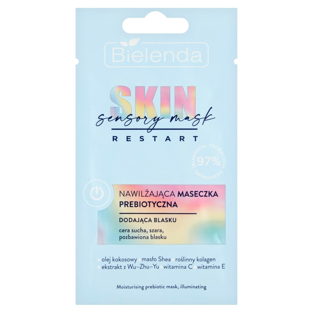 Bielenda Skin Restart Sensory Mask drėkinanti prebiotinė kaukė | Vaistine1.lt