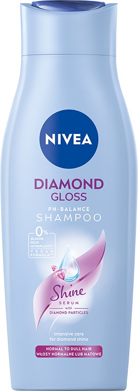 Nivea Shampoo for normal and dull hair Diamond Gloss 400ml | Vaistine1.lt | WestPharmacy.eu