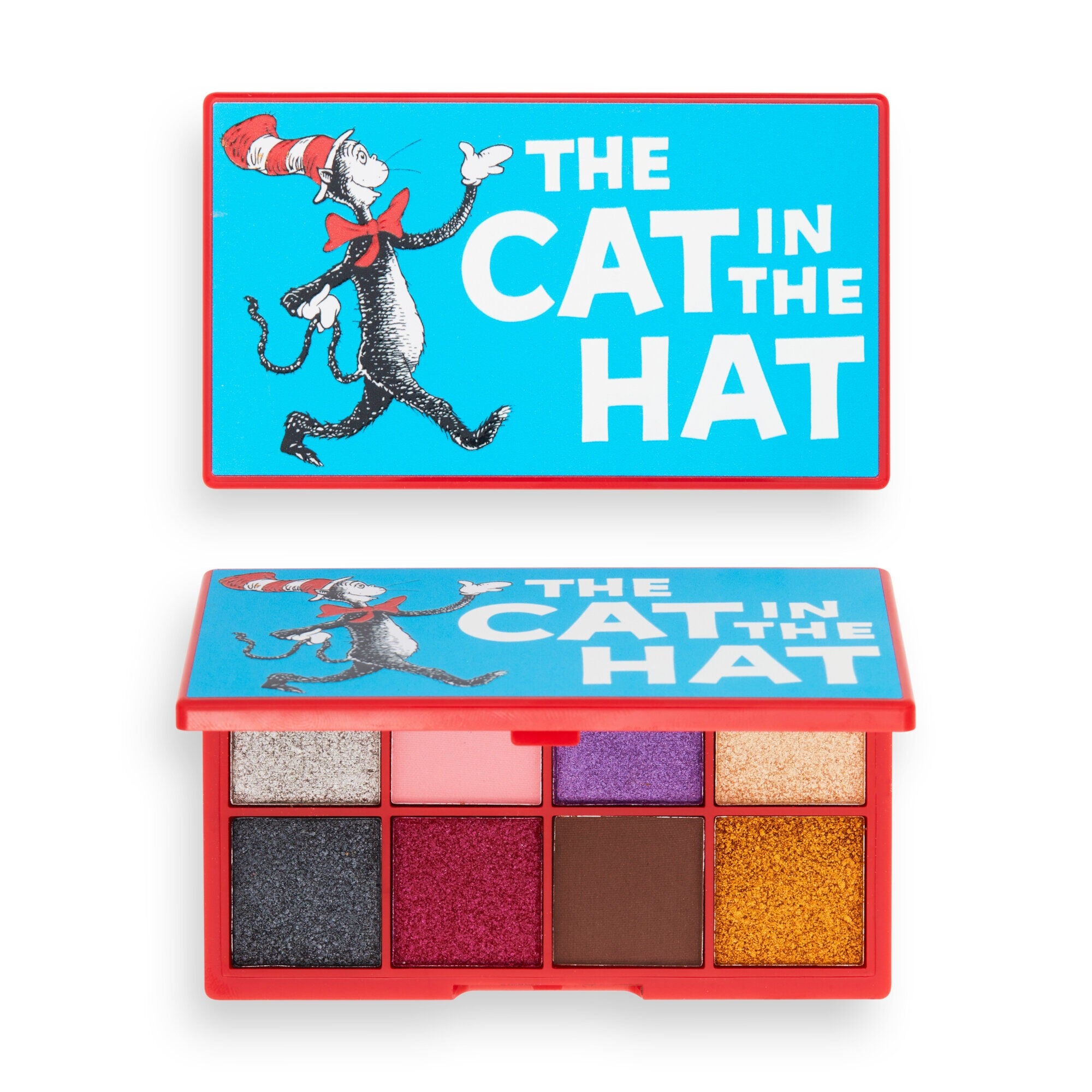 I Heart Revolution x Dr.Seuss Eyeshadow Palette (8) The Cat In The Hat 1 piece | Vaistine1.lt