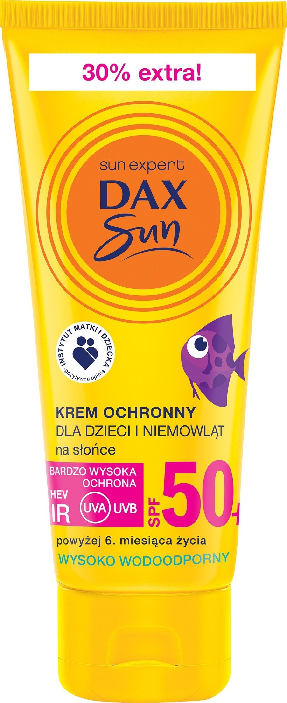 Dax Sun Protective Sunscreen for Children and Infants SPF50+ 75ml | Vaistine1.lt