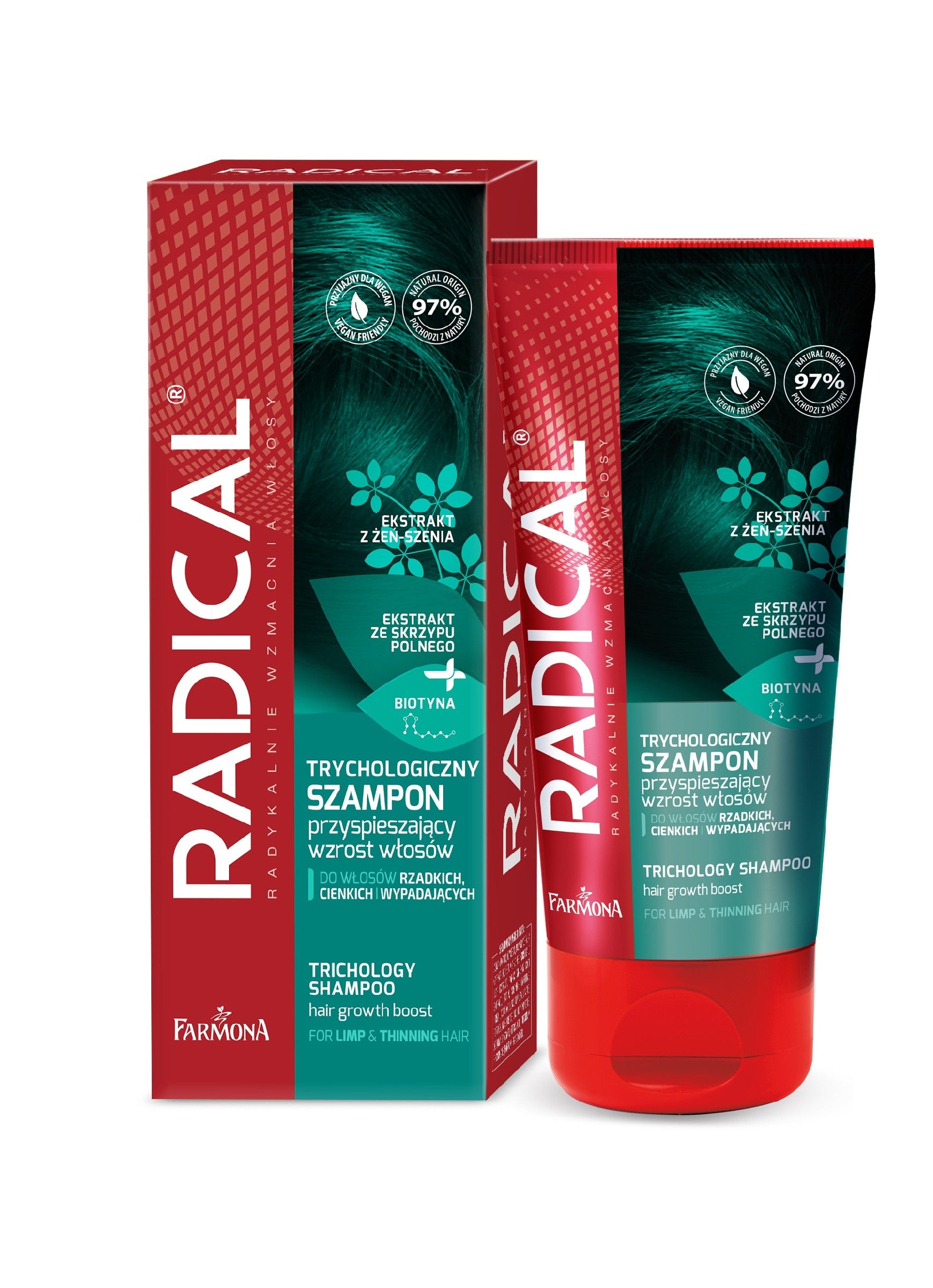 Farmona Radical Trichological Shampoo Accelerating Hair Growth 200ml | Vaistine1.lt