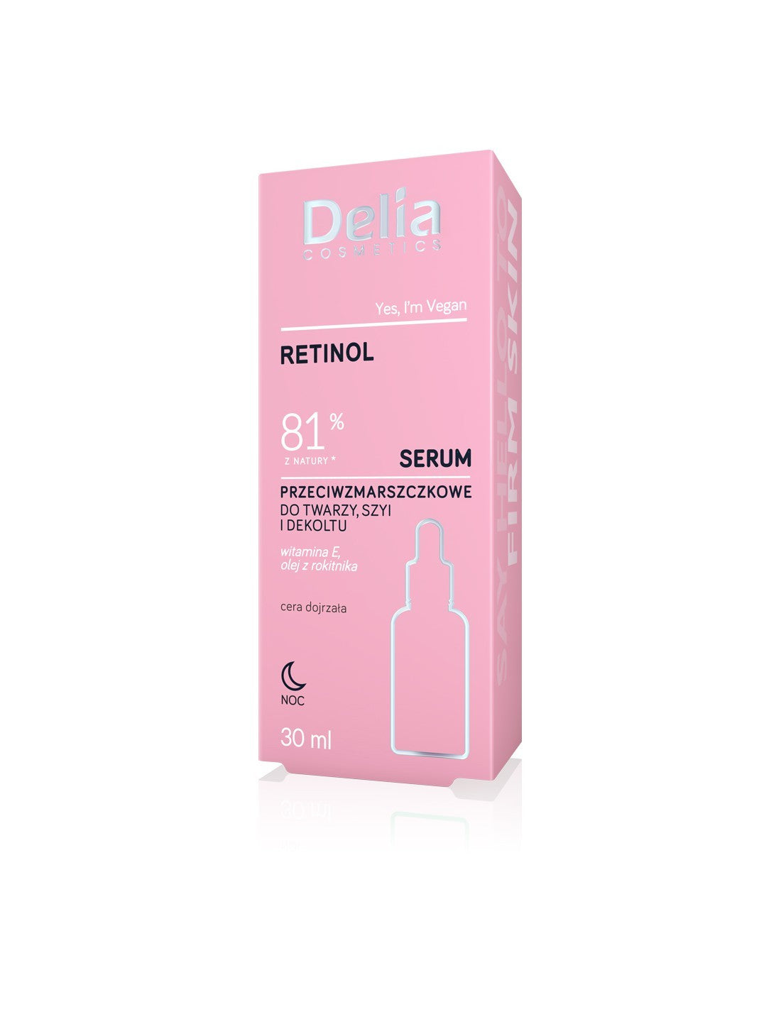 DELIA ANTI-RIDŲ SERUMAS SU RETINOLO 30ml | Vaistine1.lt