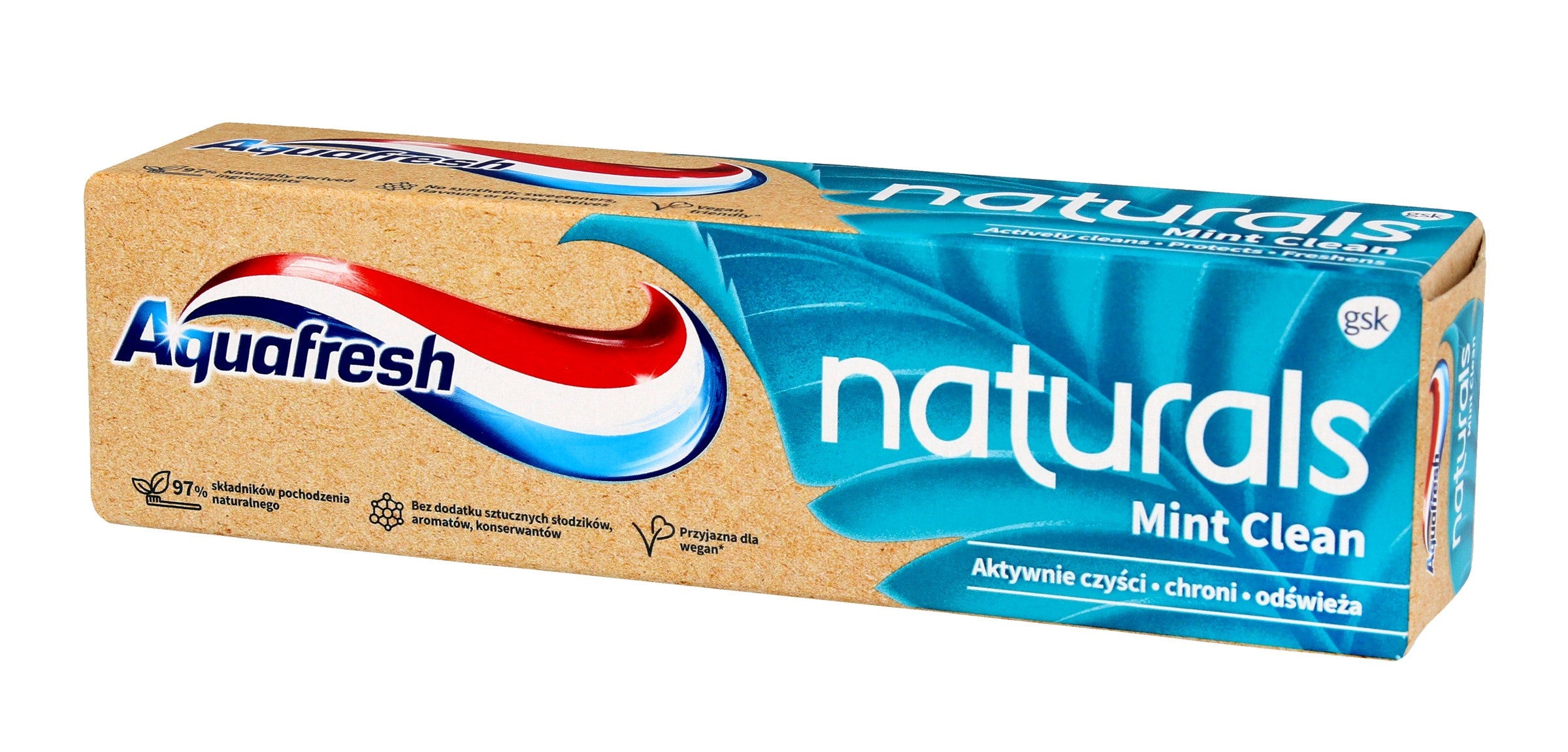 Aquafresh Naturals Toothpaste Mint Clean 75ml | Vaistine1.lt