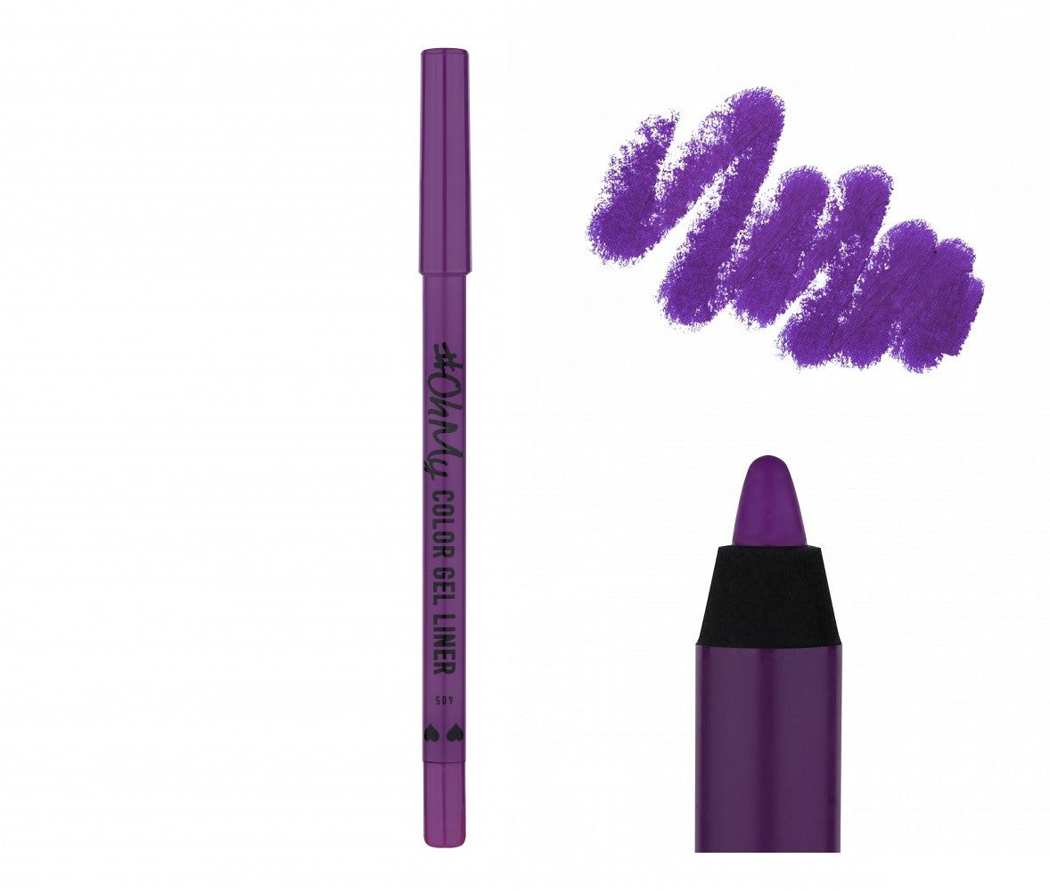 LAMEL OhMy Gel Pencil for Eyes Color Gel Liner No. 405 - purple 1.4g | Vaistine1.lt