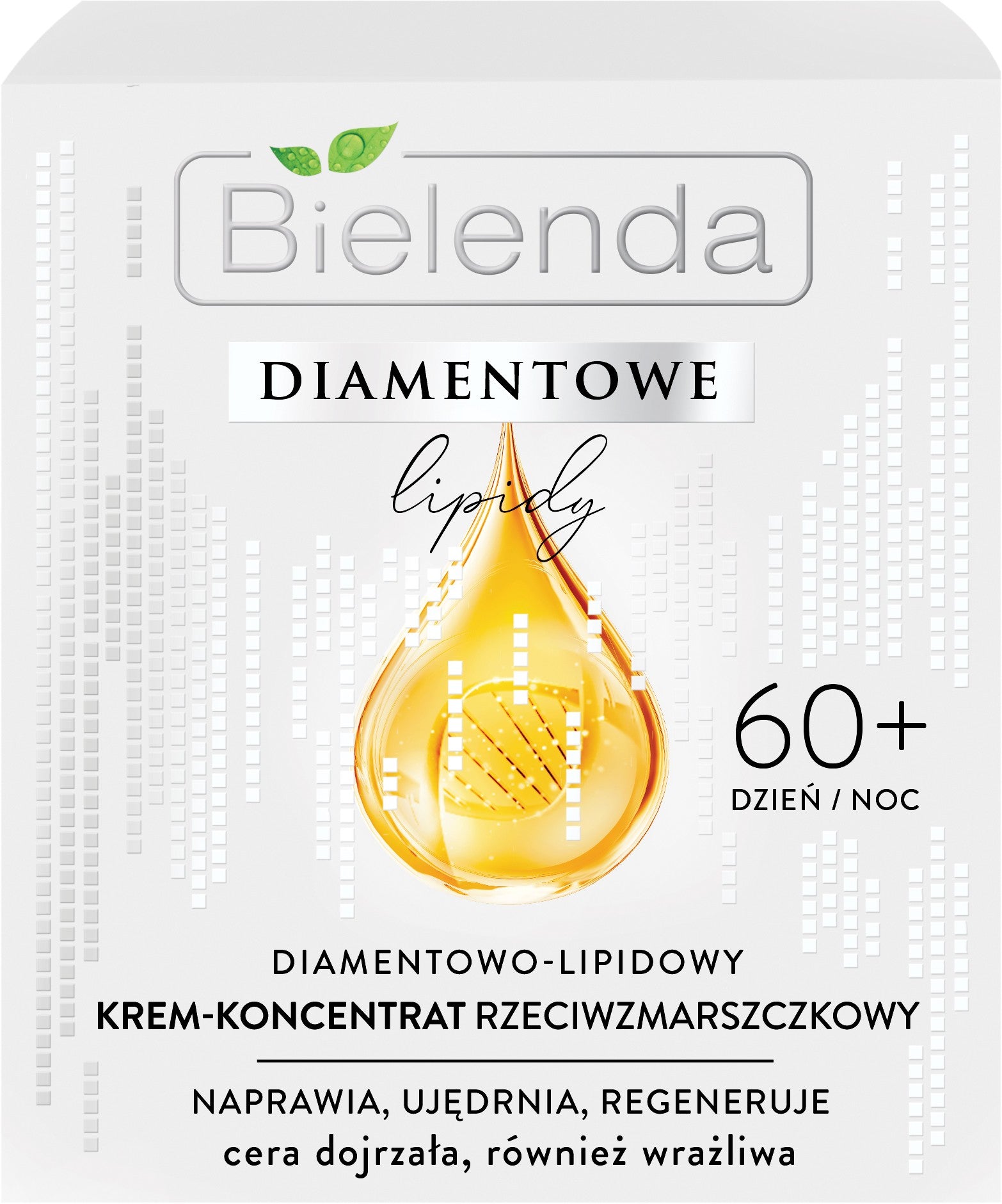 Bielenda Diamond Lipids 60+ Diamond-Lipid Cream - anti-wrinkle concentrate for day and night 50ml | Vaistine1.lt