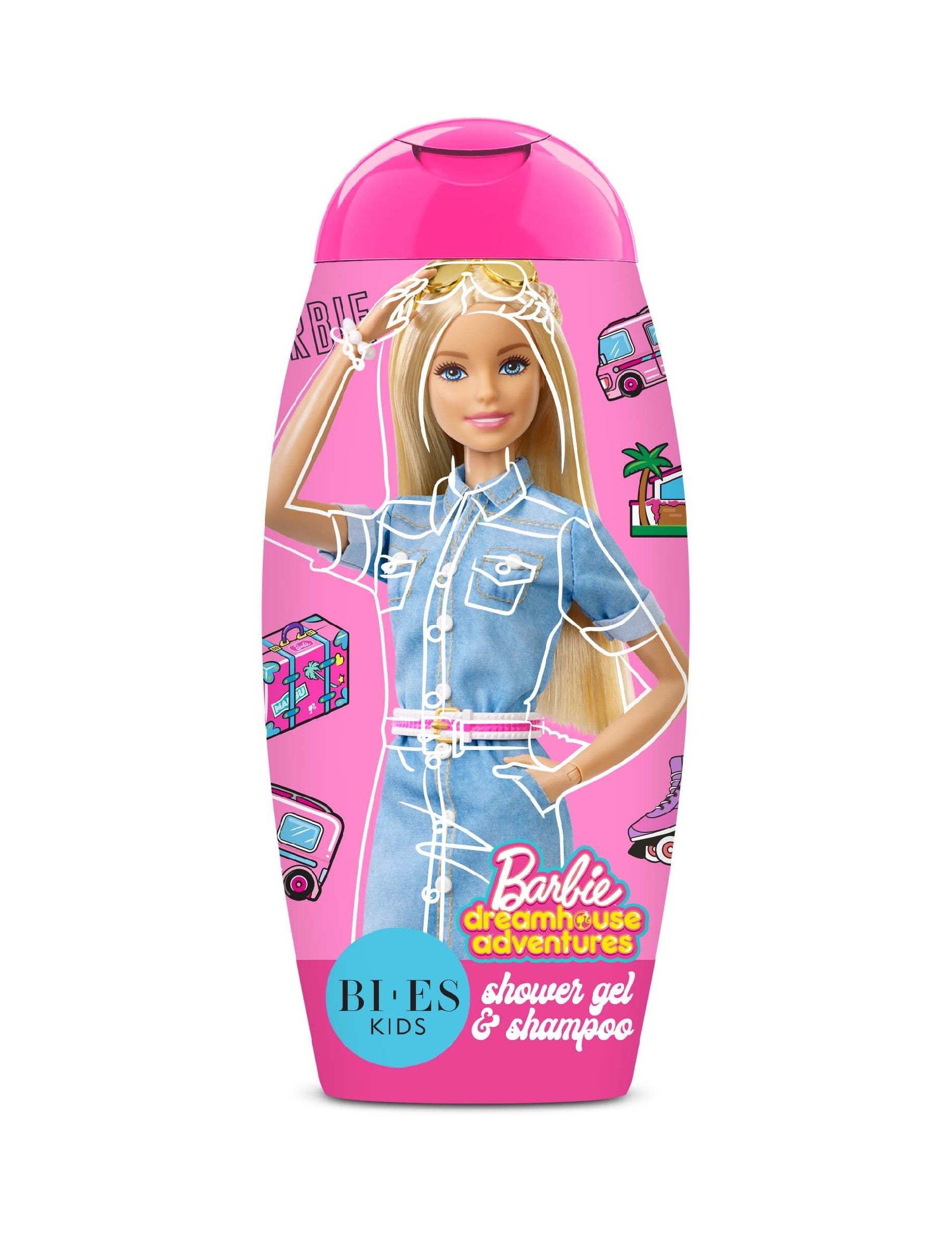 Bi-es Kids Shower Gel and Shampoo 2in1 Barbie Dreamhouse Adventures 250ml | Vaistine1.lt