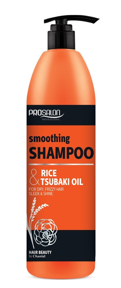 CHANTAL ProSalon Rice & Tsubaki Oil Smoothing Shampoo for dry, frizzy, and dull hair 1000g | Vaistine1.lt