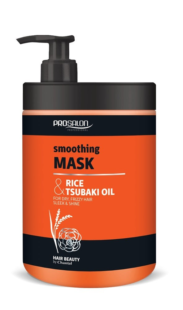 CHANTAL ProSalon Rice & Tsubaki Oil Smoothing Mask for dry, frizzy, and dull hair 1000g | Vaistine1.lt