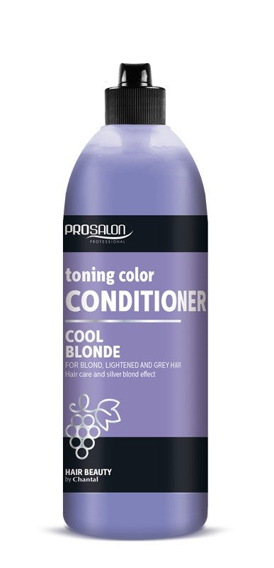 CHANTAL ProSalon Cool Blonde Toning Conditioner for blonde, lightened, and gray hair 500g | Vaistine1.lt