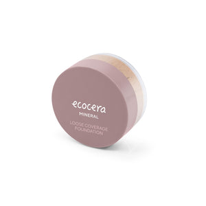 ECOCERA Loose Mineral Foundation Covering W2 MILANO (warm shade) 4g | Vaistine1.lt