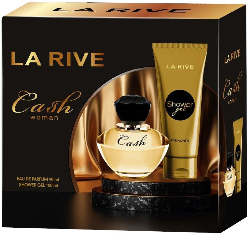 La Rive for Woman Cash gift set (eau de parfum 90ml + shower gel 100ml) | Vaistine1.lt | WestPharmacy.eu