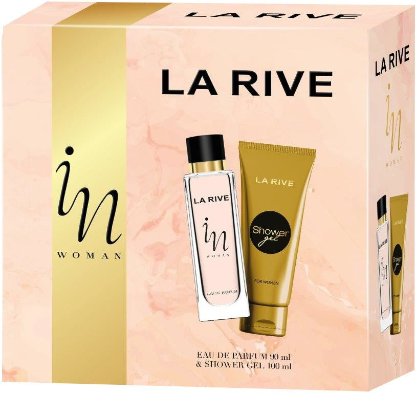 La Rive for Woman In Woman gift set (eau de parfum 90ml + shower gel 100ml) | Vaistine1.lt | WestPharmacy.eu