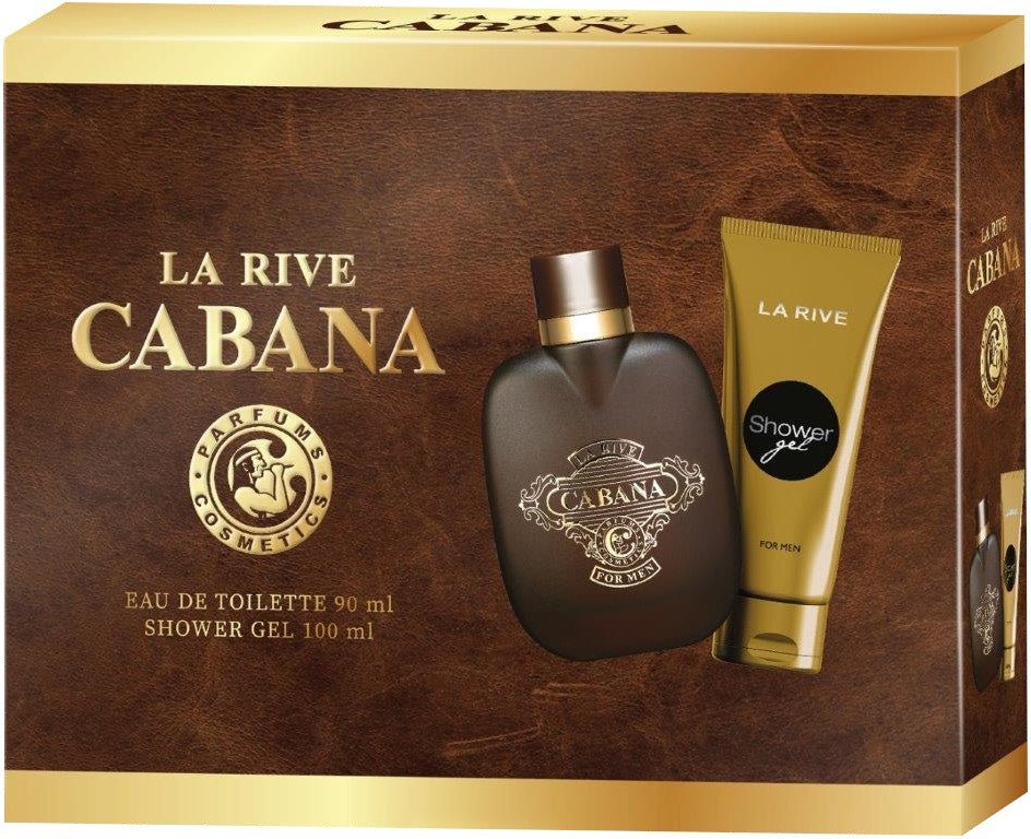 La Rive for Men Cabana gift set (eau de toilette 90ml + shower gel 100ml) | Vaistine1.lt | WestPharmacy.eu