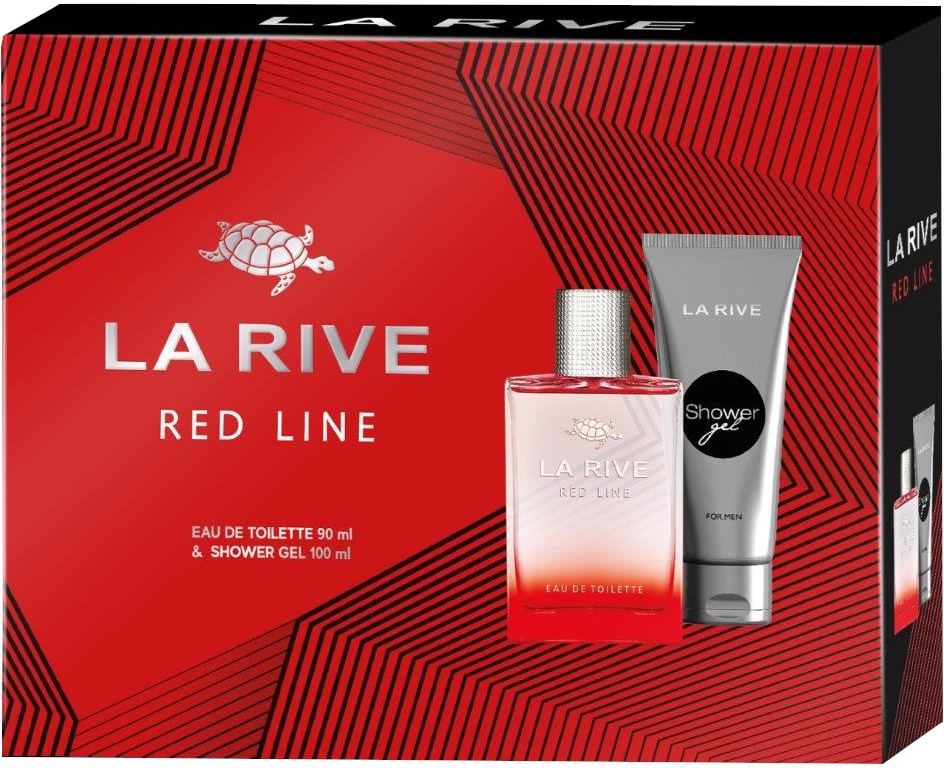 La Rive for Men Red Line gift set (eau de toilette 90ml + shower gel 100ml) | Vaistine1.lt | WestPharmacy.eu
