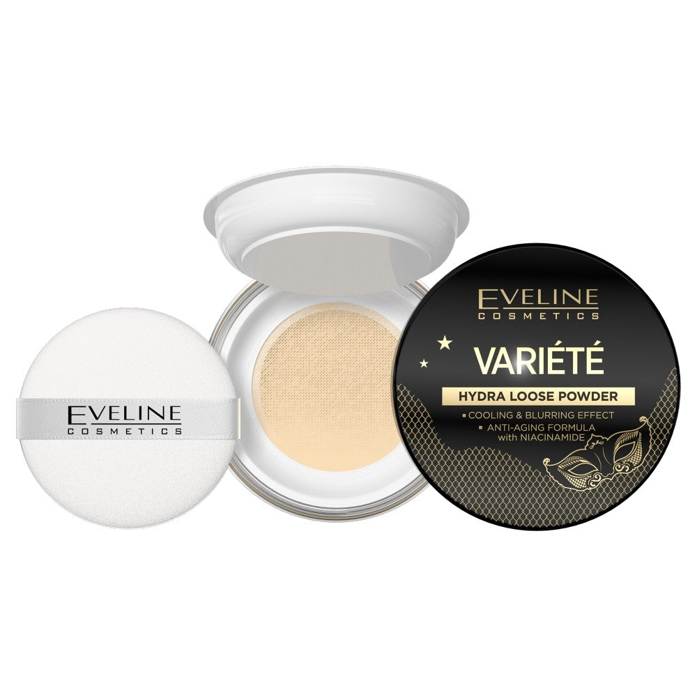 Eveline Variete Hydra Moisturizing Loose Powder with a Cooling Effect 5g | Vaistine1.lt